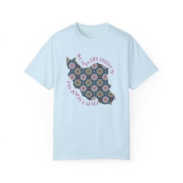 Woman Life Freedom Protest | Flowers Pink Cute T-Shirt - Image 10