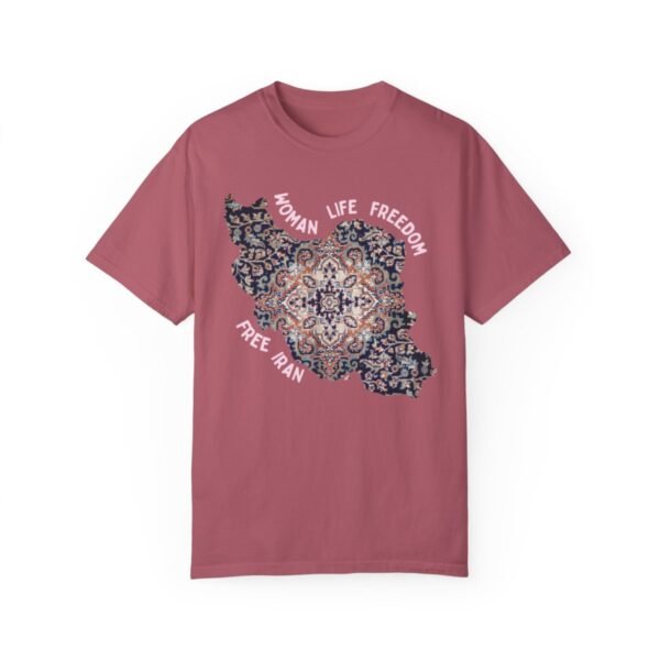 Woman Life Freedom | Persian Rug Red Chic T-Shirt - Image 13