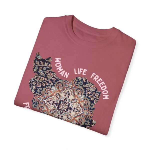 Woman Life Freedom | Persian Rug Red Chic T-Shirt - Image 14