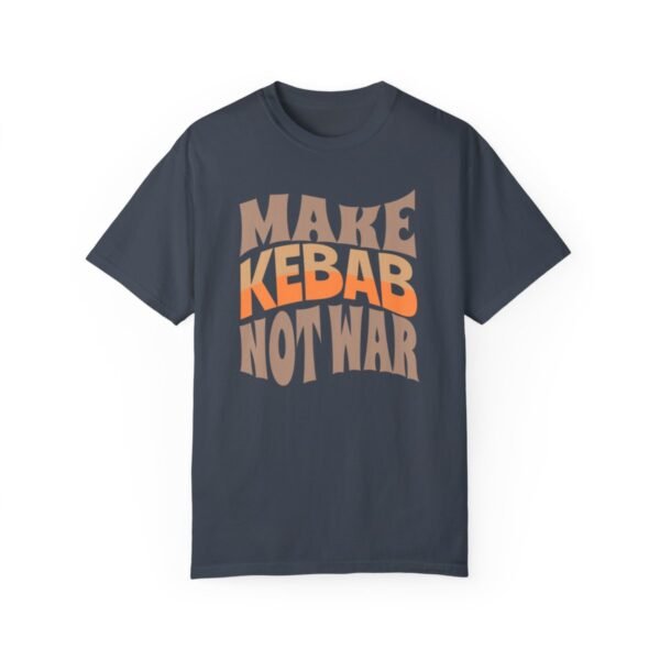 Make Kebab Not War | Kabab Koobideh Cozy Unisex T-Shirt - Image 10