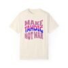 Make Tahdig Not War | Funny Persian Gift Cozy Unisex T-Shirt - Image 4