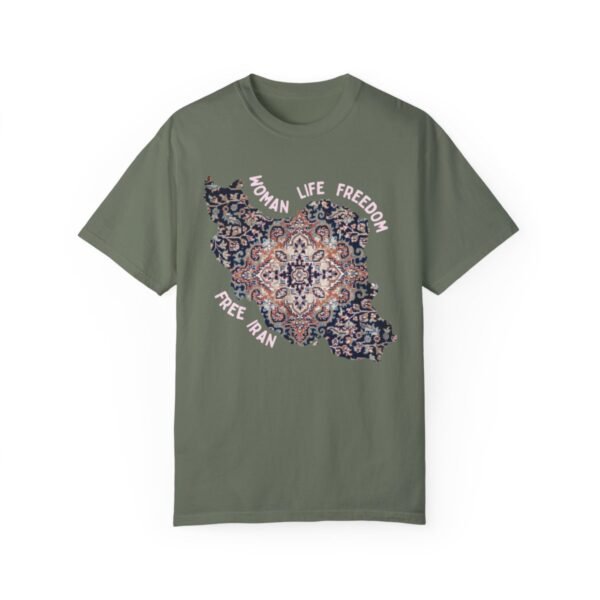 Woman Life Freedom | Persian Rug Red Chic T-Shirt - Image 7