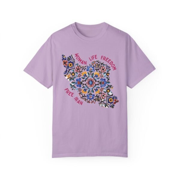 Woman Life Freedom Movement | Persian Tiles Red Cute T-Shirt - Image 10