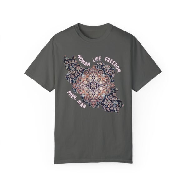 Woman Life Freedom | Persian Rug Red Chic T-Shirt - Image 4