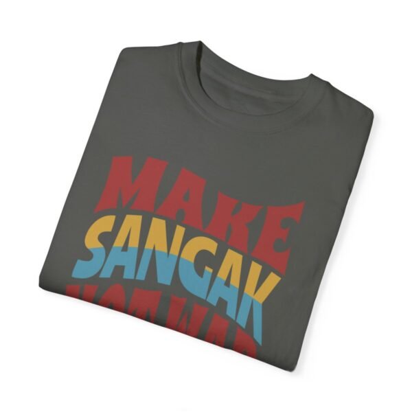 Make Sangak Not War | Persian Flatbread Cozy Unisex T-Shirt - Image 8