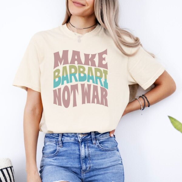 Make Barbari Not War | Naan-e-Barbari Cozy Unisex T-Shirt