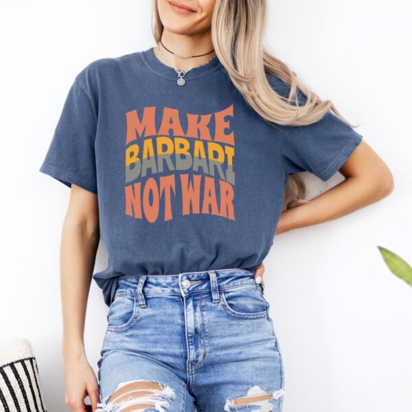 Make Barbari Not War | Persian Flatbread Cozy Unisex T-Shirt
