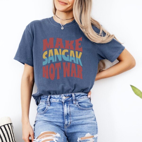 Make Sangak Not War | Persian Flatbread Cozy Unisex T-Shirt