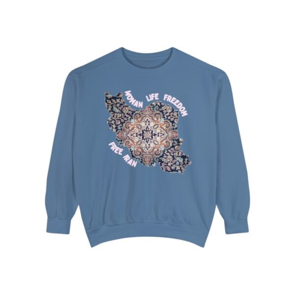Woman Life Freedom | Persian Rug Red Chic Unisex Sweatshirt - Image 9