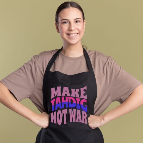 Make Tahdig Not War | Funny Persian Gift Eco Apron