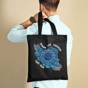 Woman Life Freedom | Persian Minakari Eco Tote Bag