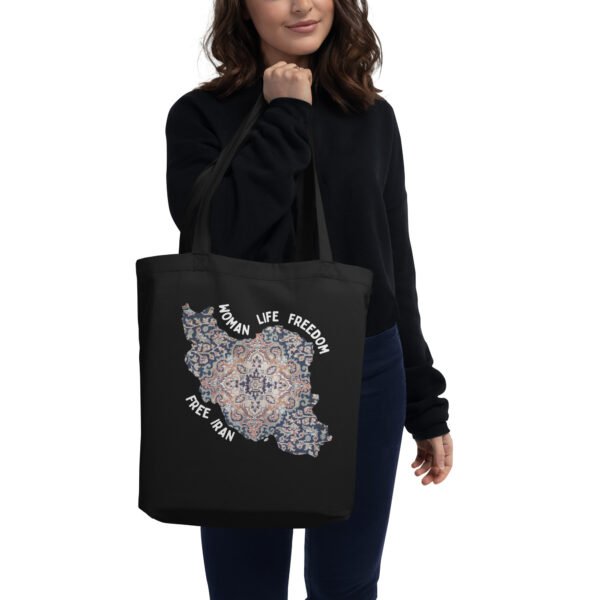 Woman Life Freedom | Persian Rug Eco Tote Bag - Image 3