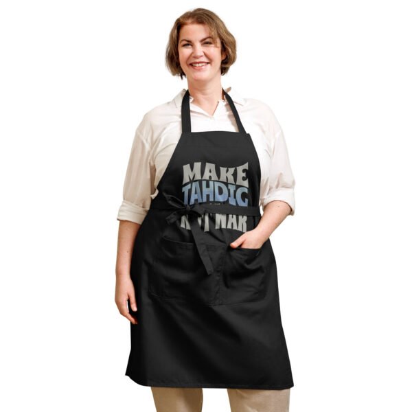 Make Tahdig Not War | Persian Crunchy Rice Eco Apron - Image 5