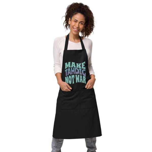 Make Tahdig Not War | Crispy Persian Rice Eco Apron - Image 5