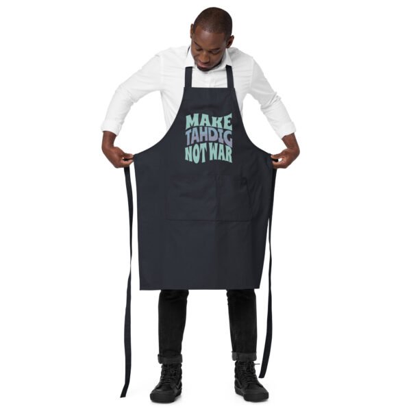 Make Tahdig Not War | Crispy Persian Rice Eco Apron - Image 8
