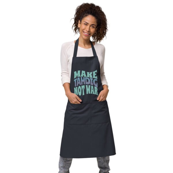 Make Tahdig Not War | Crispy Persian Rice Eco Apron - Image 9