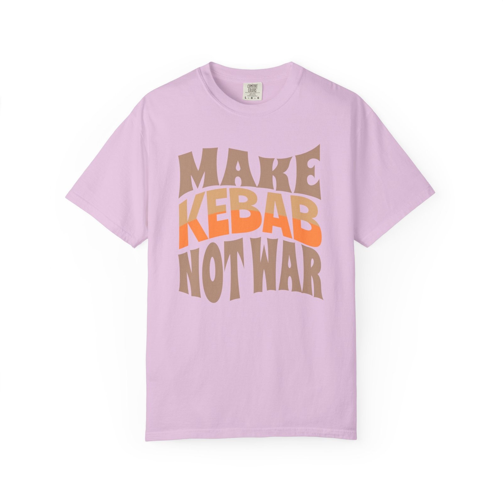 Make Kebab Not War | Kabab Koobideh Cozy Unisex T-Shirt - Image 10