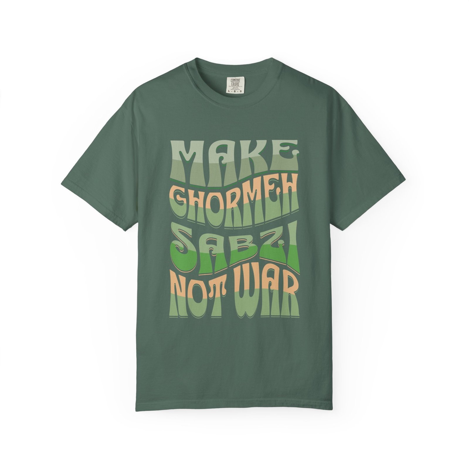 Make Ghormeh Sabzi Not War | Persian Herb Stew Cozy Unisex Shirt - Image 8