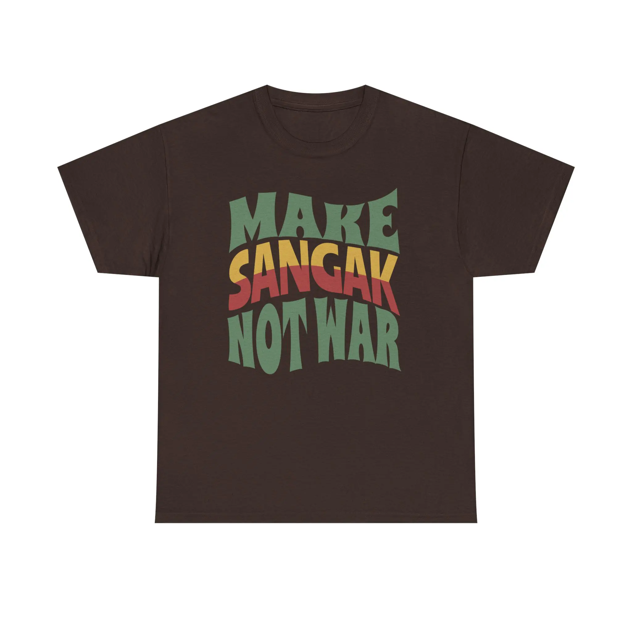 Make Sangak Not War | Persian Pebble Bread Unisex Shirt - Image 8
