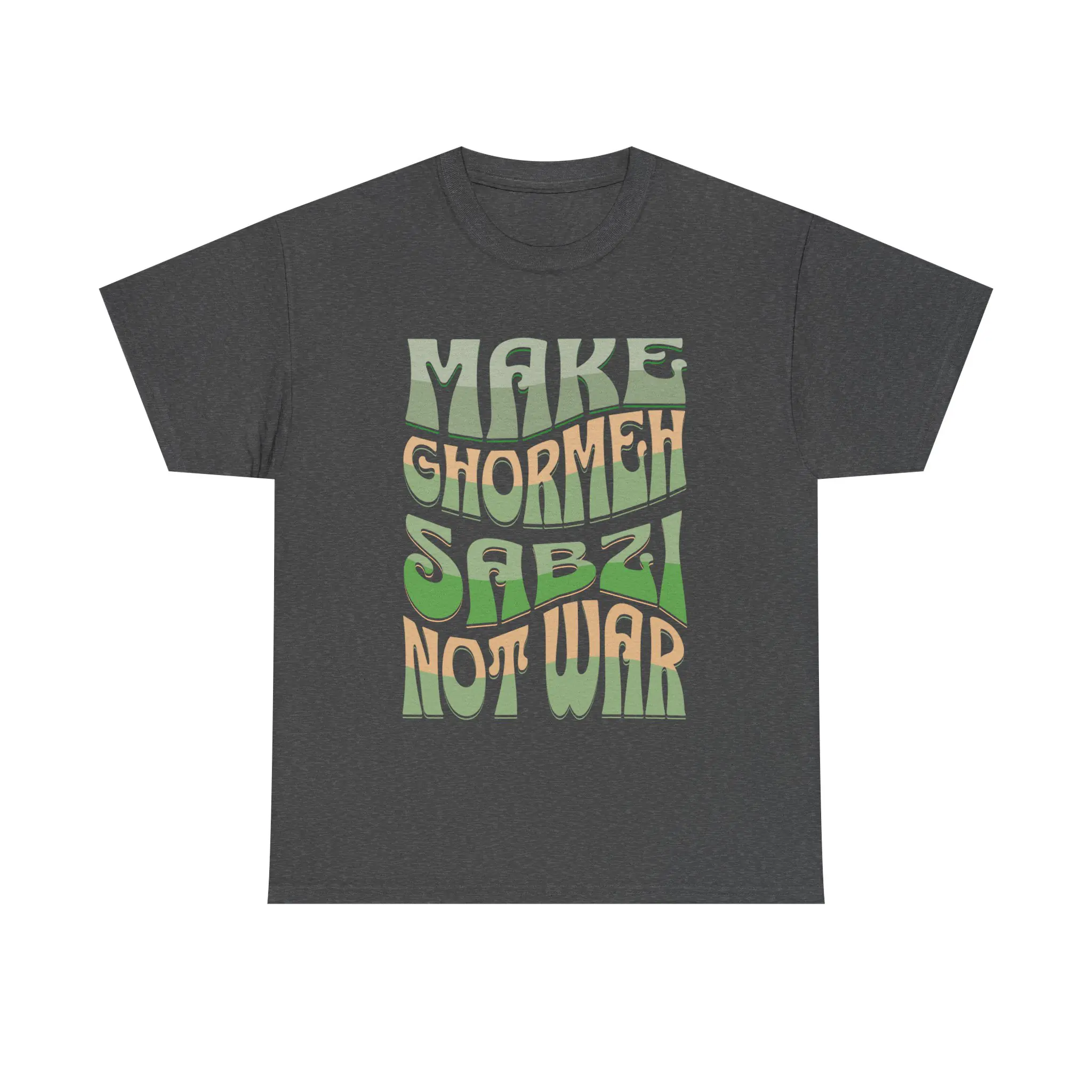 Make Ghormeh Sabzi Not War | Persian Herb Stew Unisex Shirt - Image 4