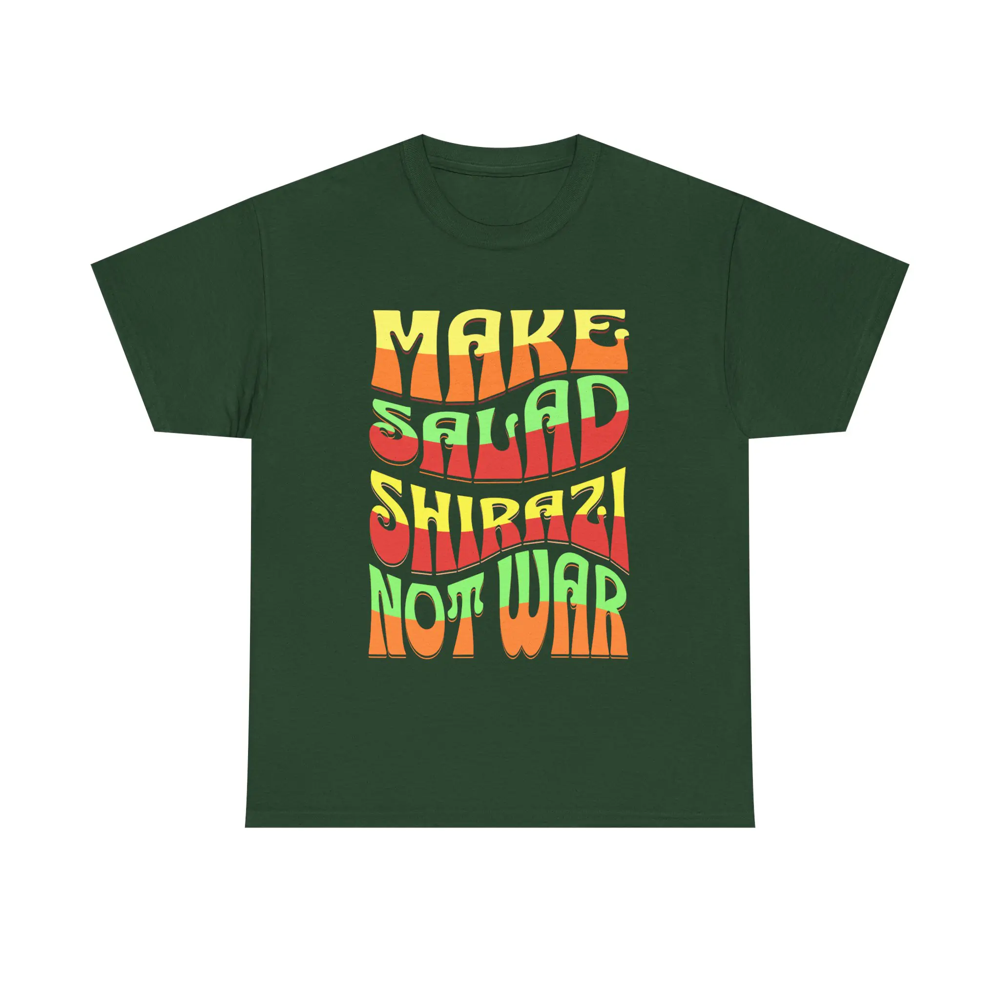 Make Salad Shirazi Not War | Funny Iranian Unisex Shirt - Image 8