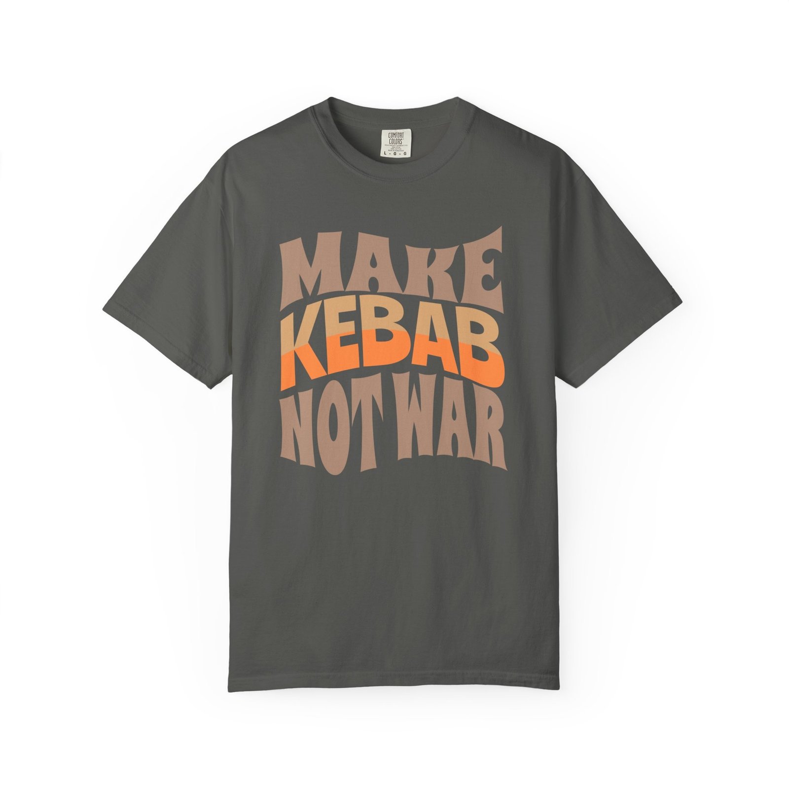 Make Kebab Not War | Kabab Koobideh Cozy Unisex T-Shirt - Image 2