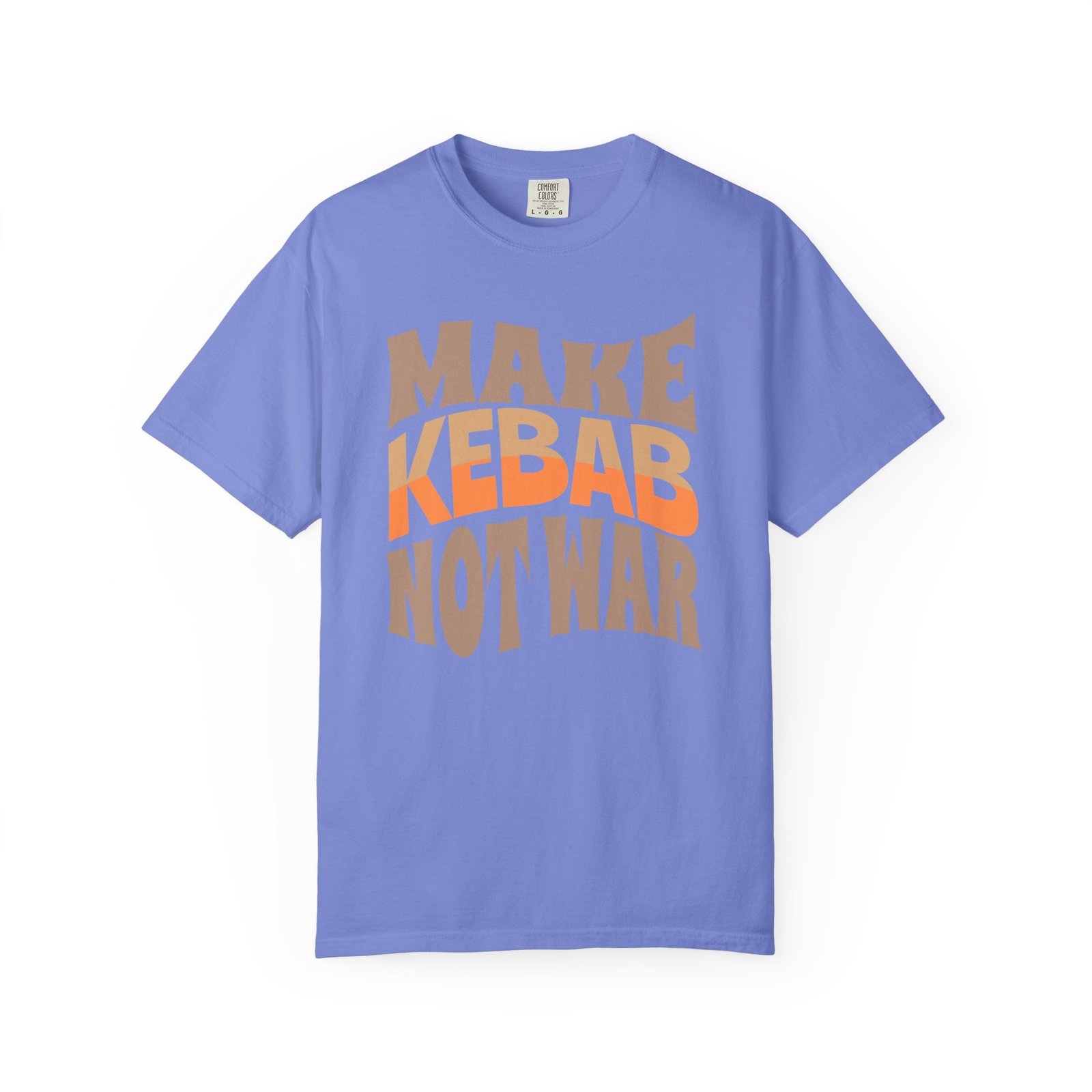 Make Kebab Not War | Kabab Koobideh Cozy Unisex T-Shirt - Image 8