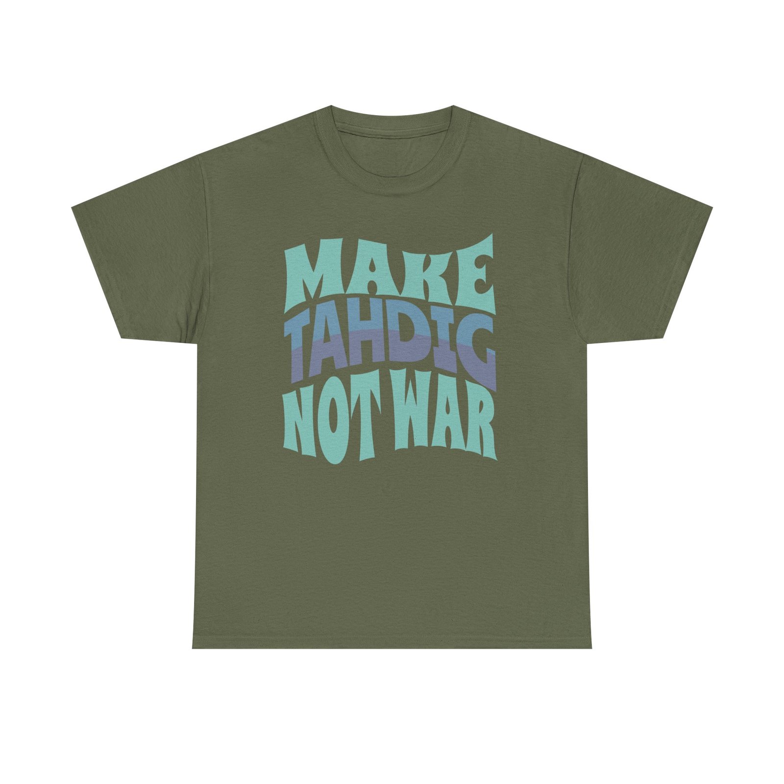 Make Tahdig Not War | Crispy Persian Rice Unisex Shirt - Image 4