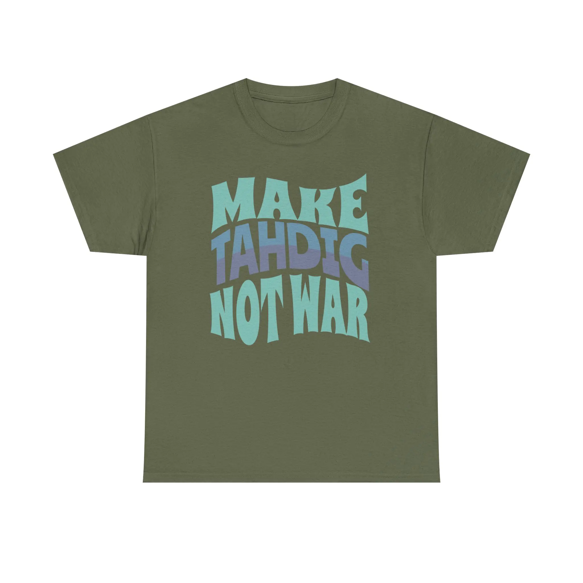 Make Tahdig Not War | Crispy Persian Rice Unisex Shirt - Image 4