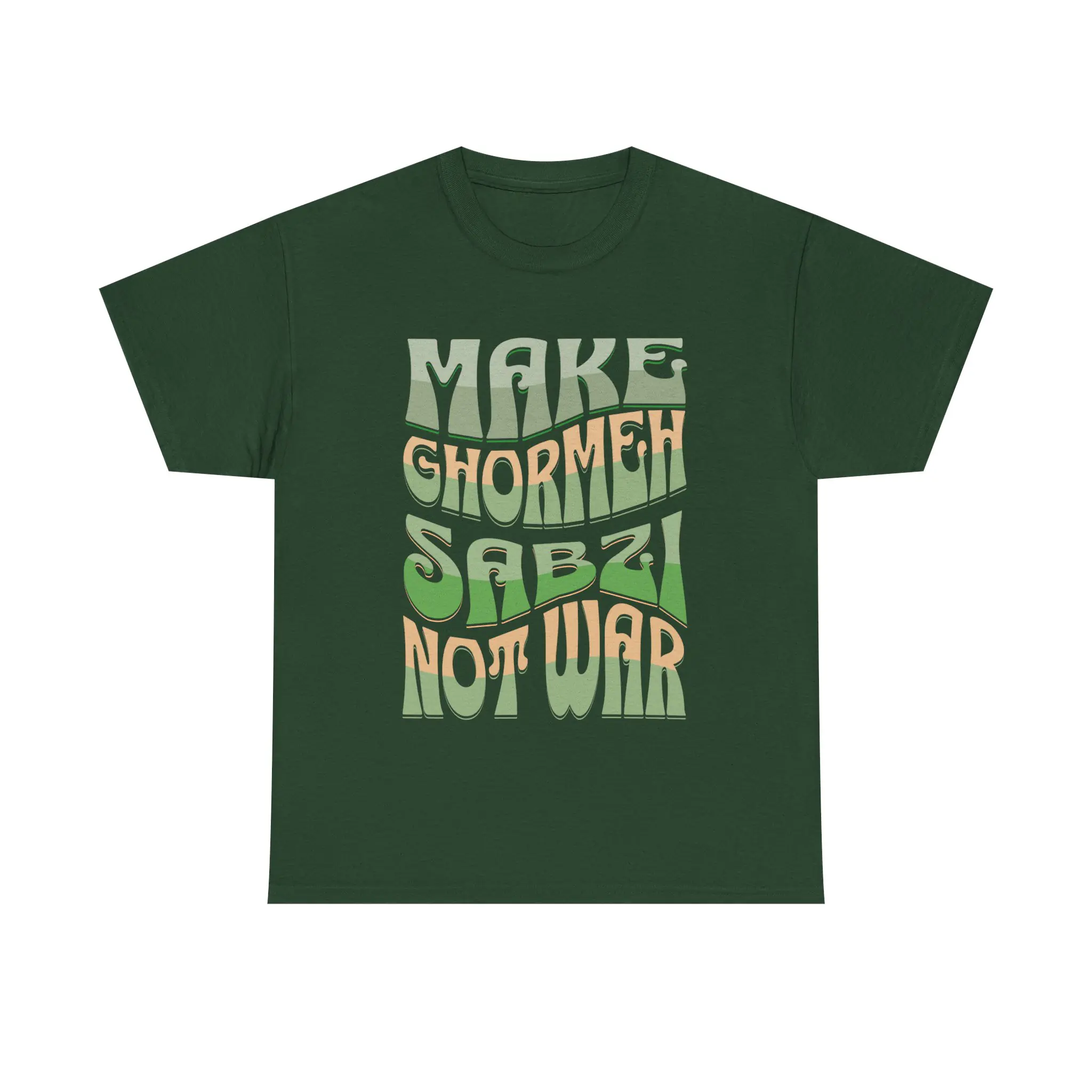 Make Ghormeh Sabzi Not War | Persian Herb Stew Unisex Shirt - Image 8