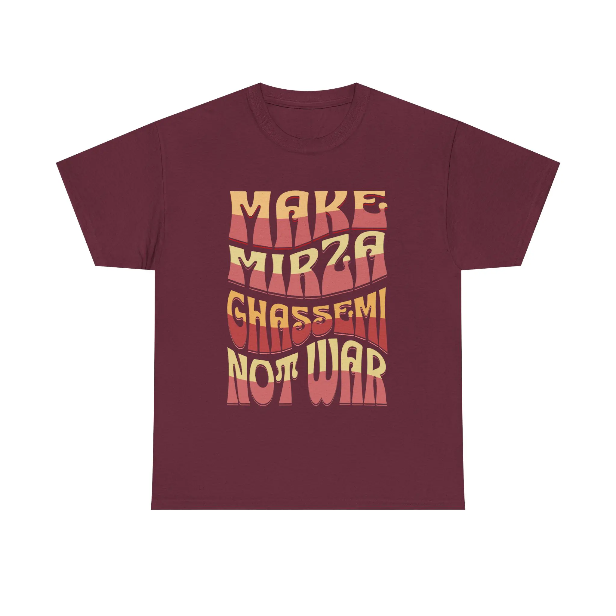 Make Mirza Ghassemi Not War | Persian Tomato Unisex Shirt - Image 8