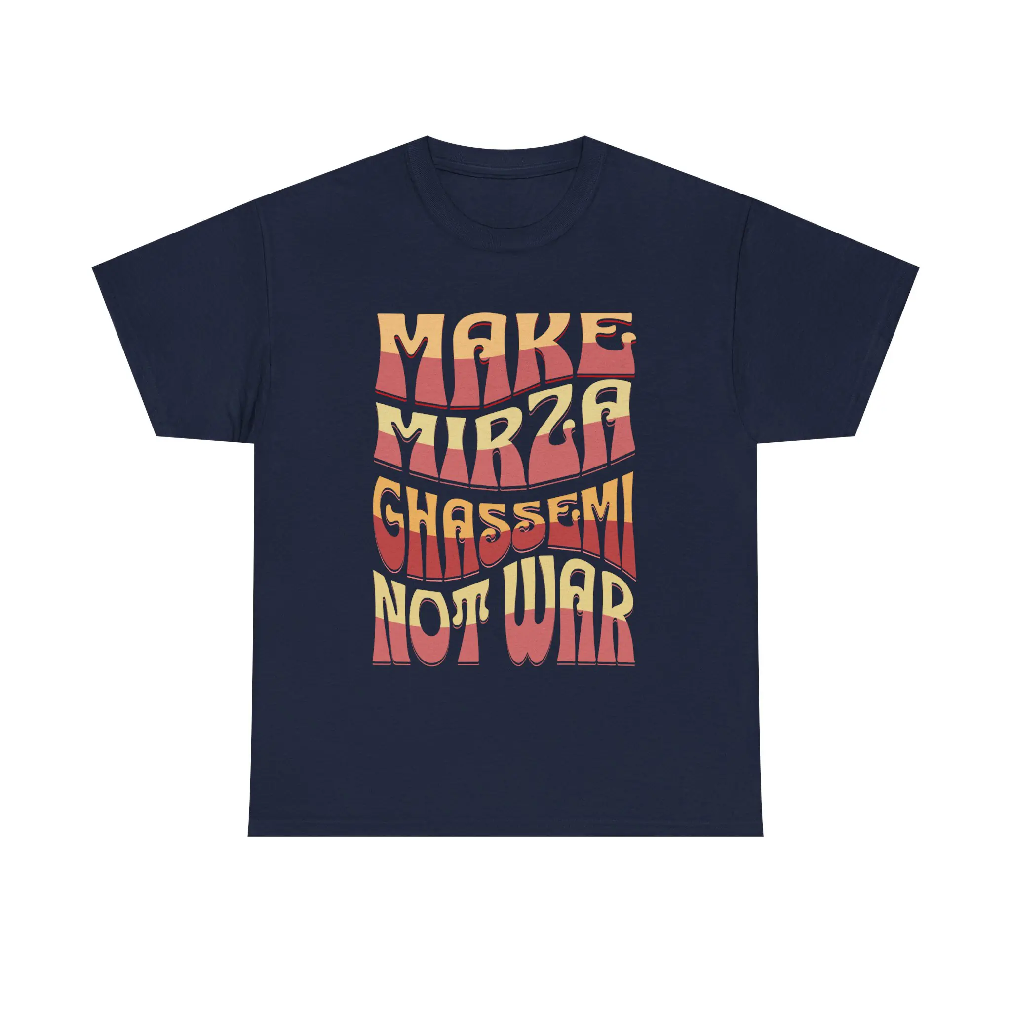 Make Mirza Ghassemi Not War | Persian Tomato Unisex Shirt - Image 6
