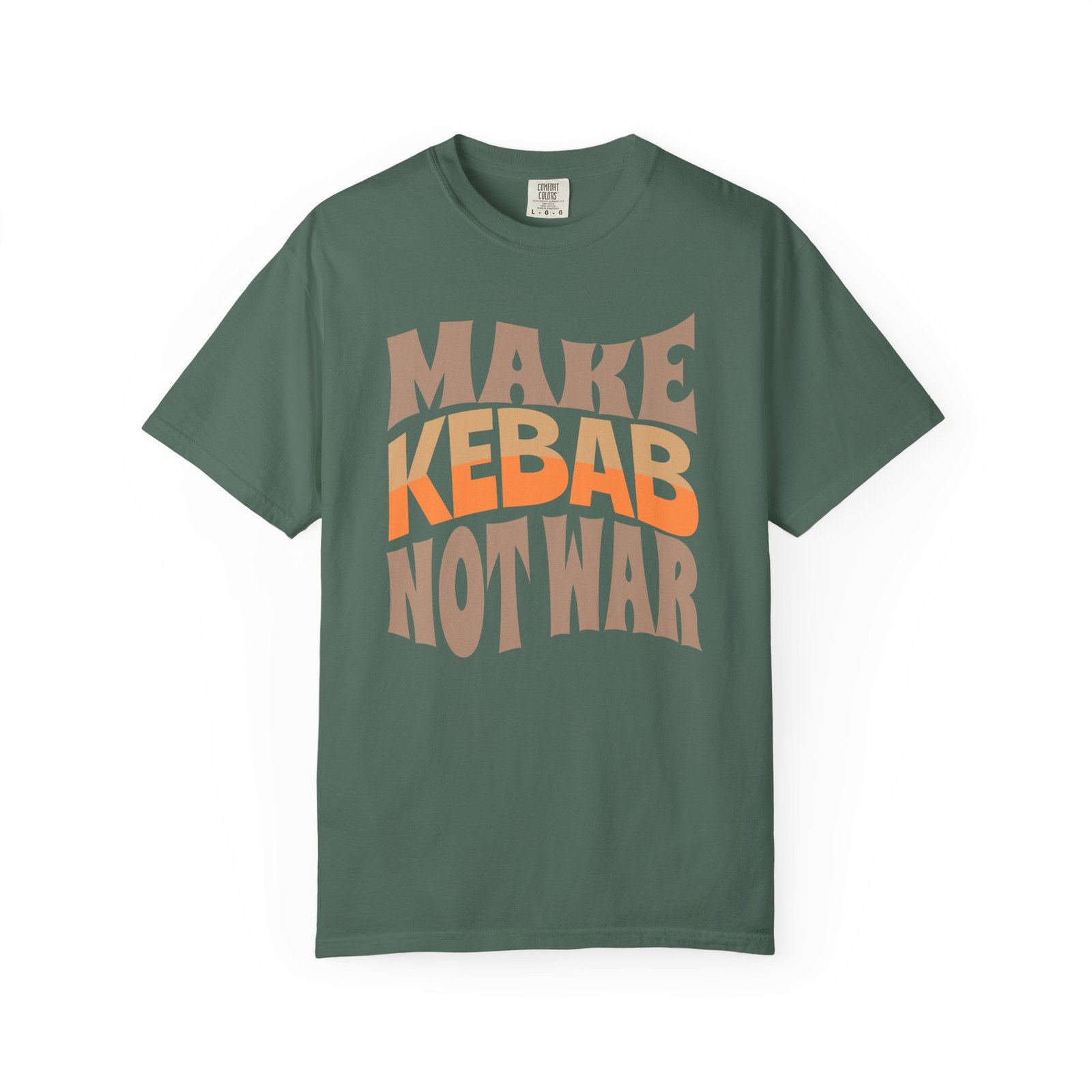 Make Kebab Not War | Kabab Koobideh Cozy Unisex T-Shirt - Image 4
