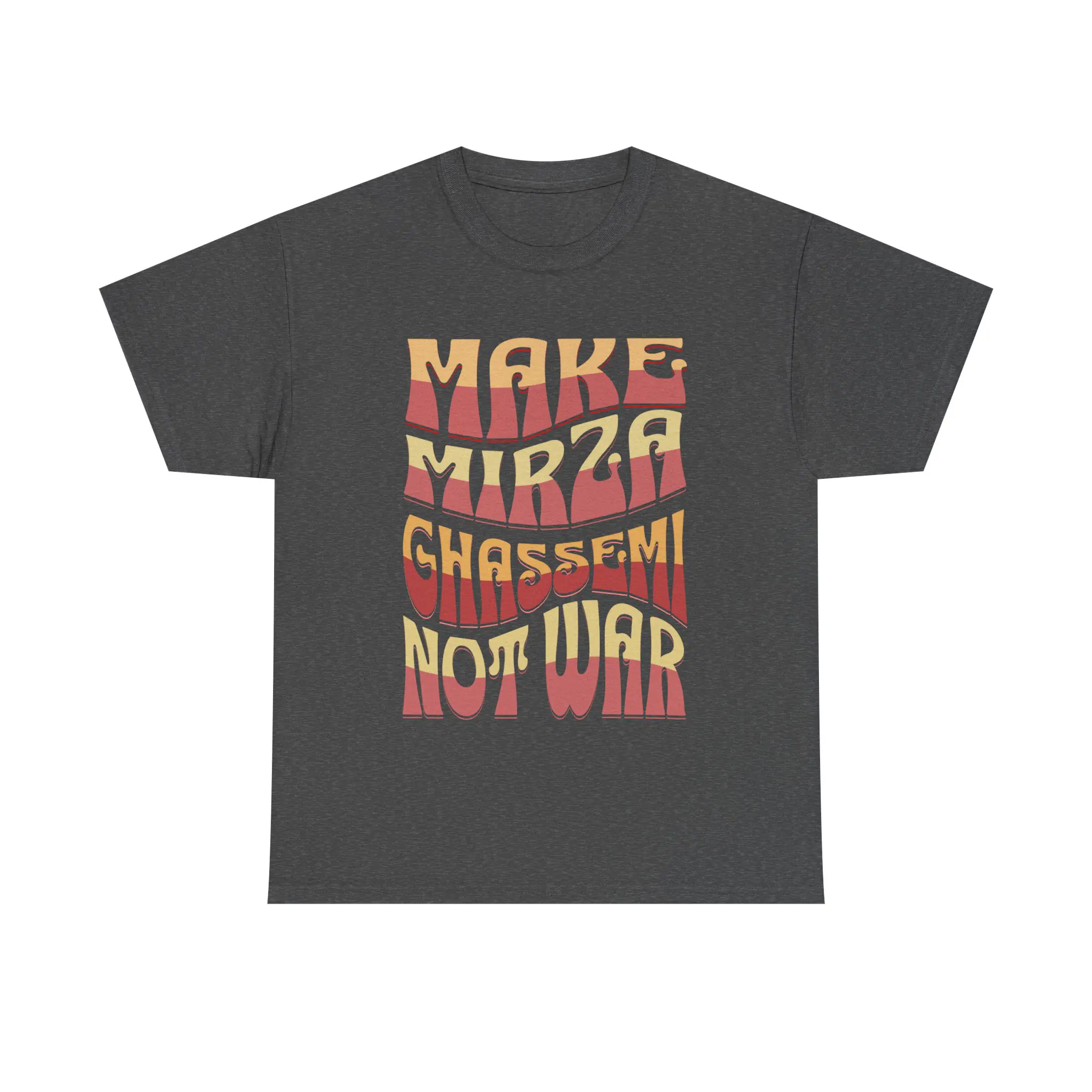 Make Mirza Ghassemi Not War | Persian Tomato Unisex Shirt - Image 4