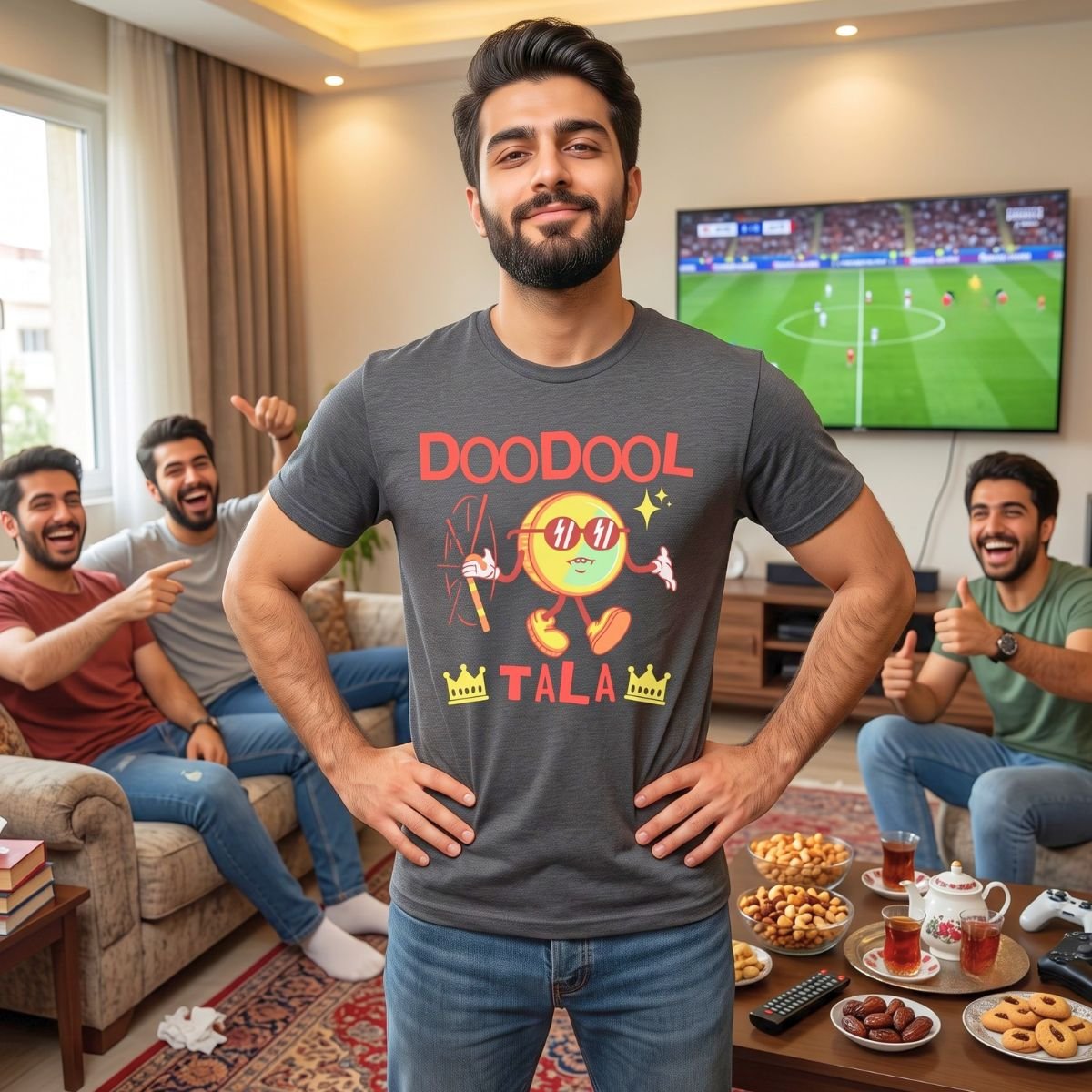 Doodool Tala | Funny Iranian Gift Unisex Shirt - Image 3