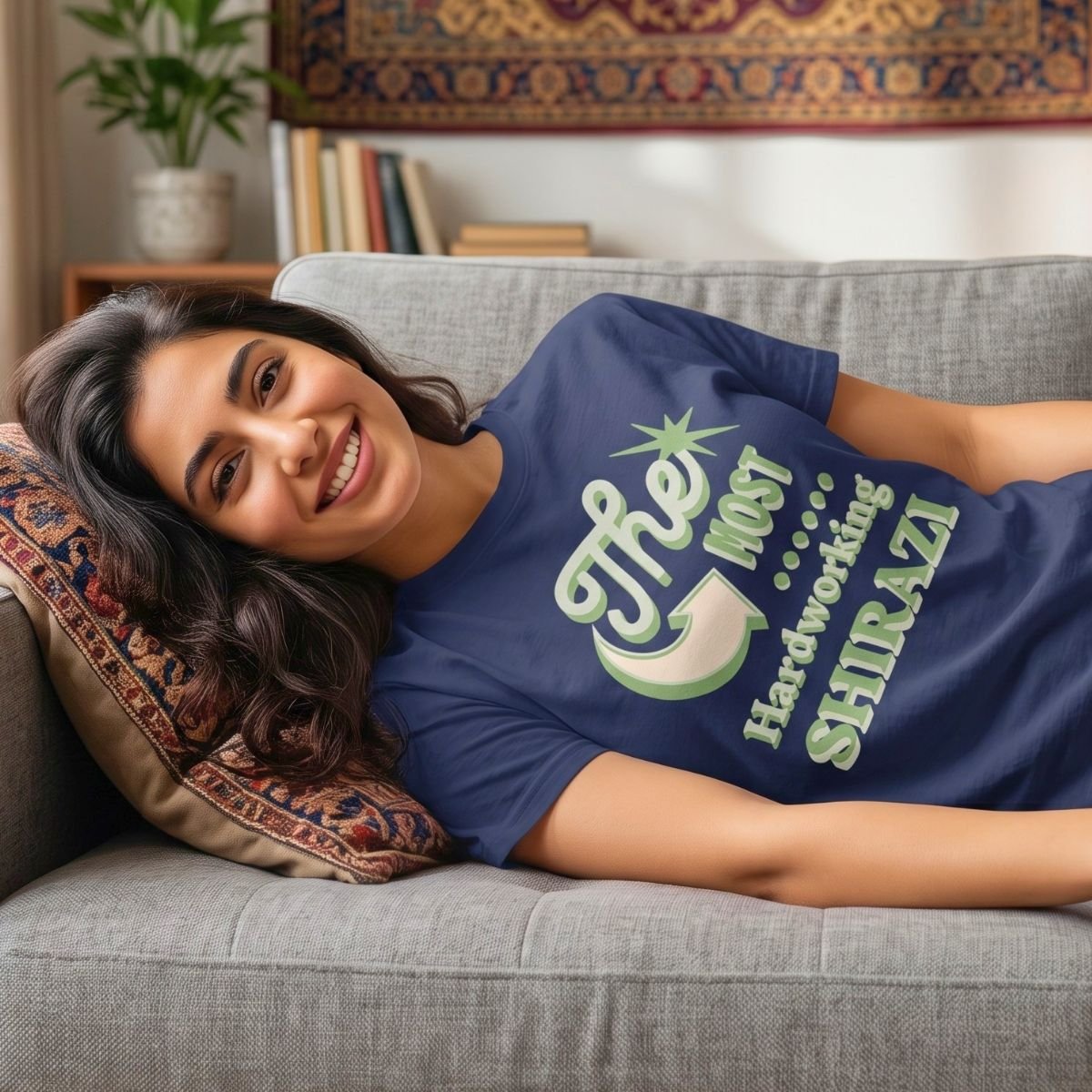 The Most Hardworking Shirazi | Funny Persian Unisex Shirt - Image 5