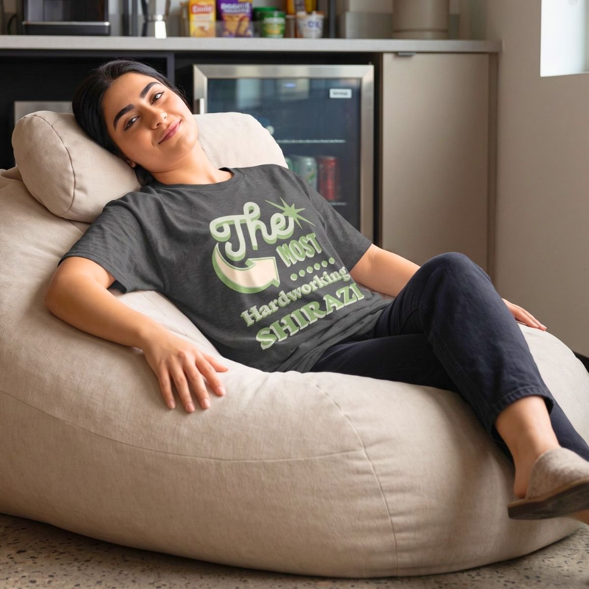 The Most Hardworking Shirazi | Funny Persian Unisex Shirt - Image 3