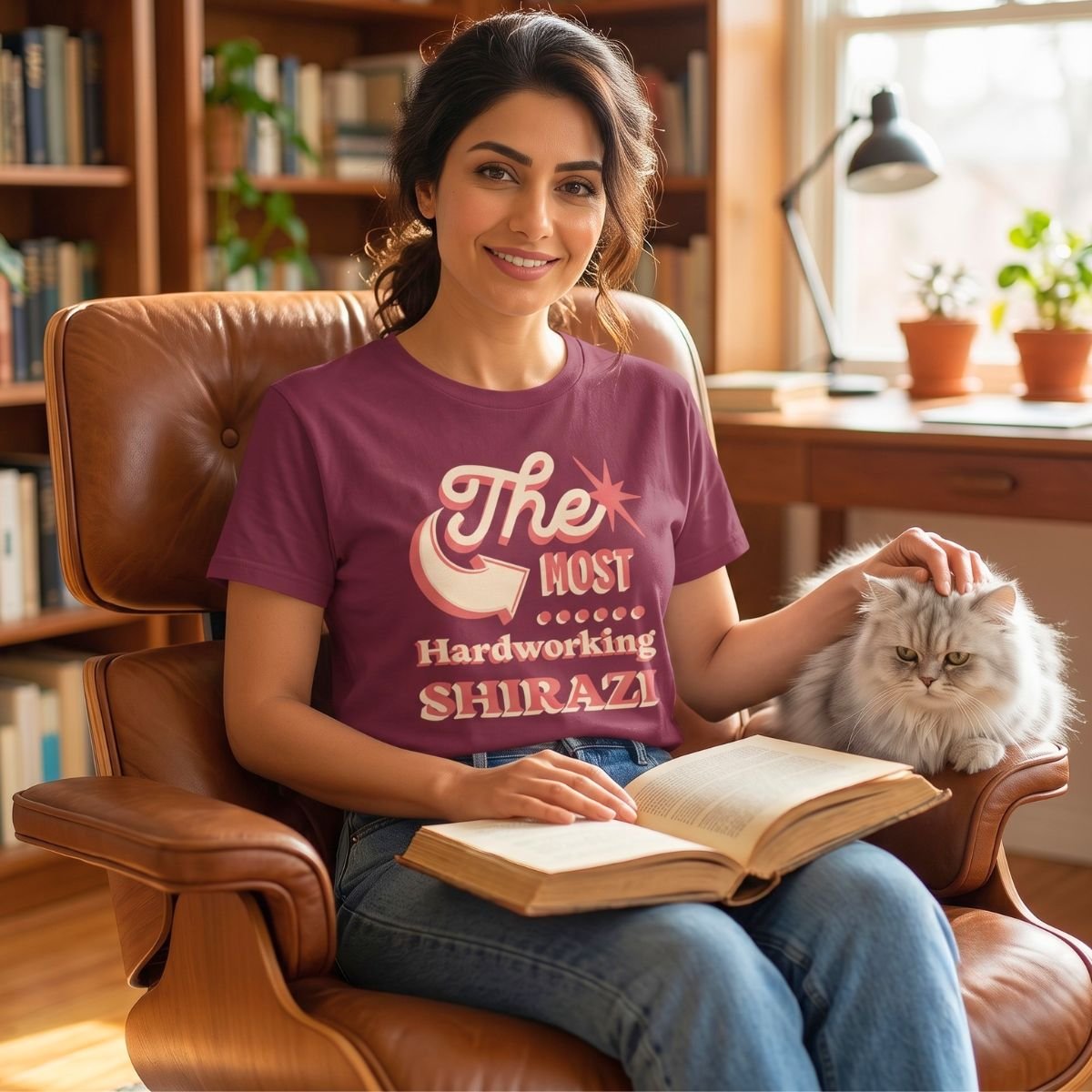 The Most Hardworking Shirazi | Persian In-Joke Unisex Shirt - Image 7