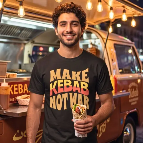 Make Kebab Not War | Funny Persian Gift Unisex Shirt