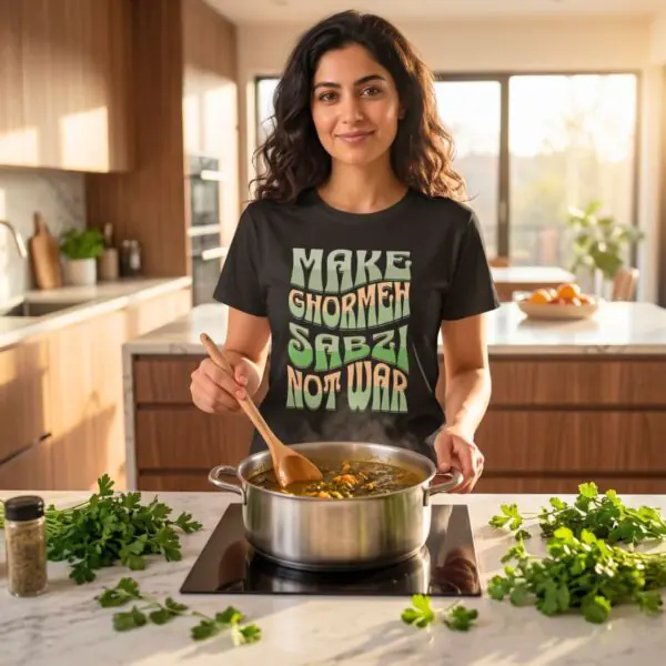 Make Ghormeh Sabzi Not War | Persian Herb Stew Unisex Shirt