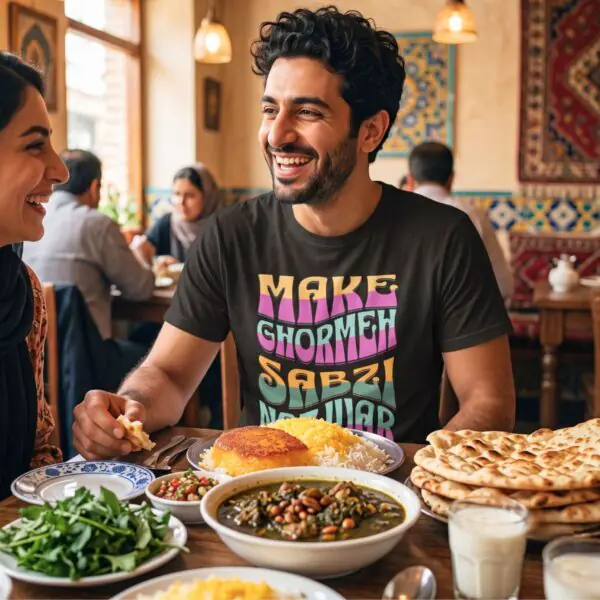 Make Ghormeh Sabzi Not War | Funny Iranian Unisex Shirt
