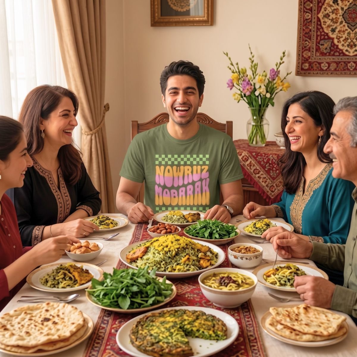 Nowruz Mobarak | Happy Iranian New Year Unisex Shirt - Image 5
