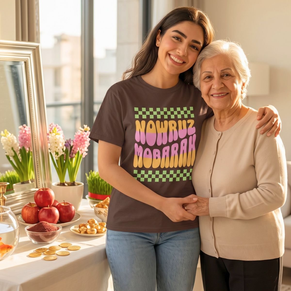 Nowruz Mobarak | Happy Iranian New Year Unisex Shirt - Image 3