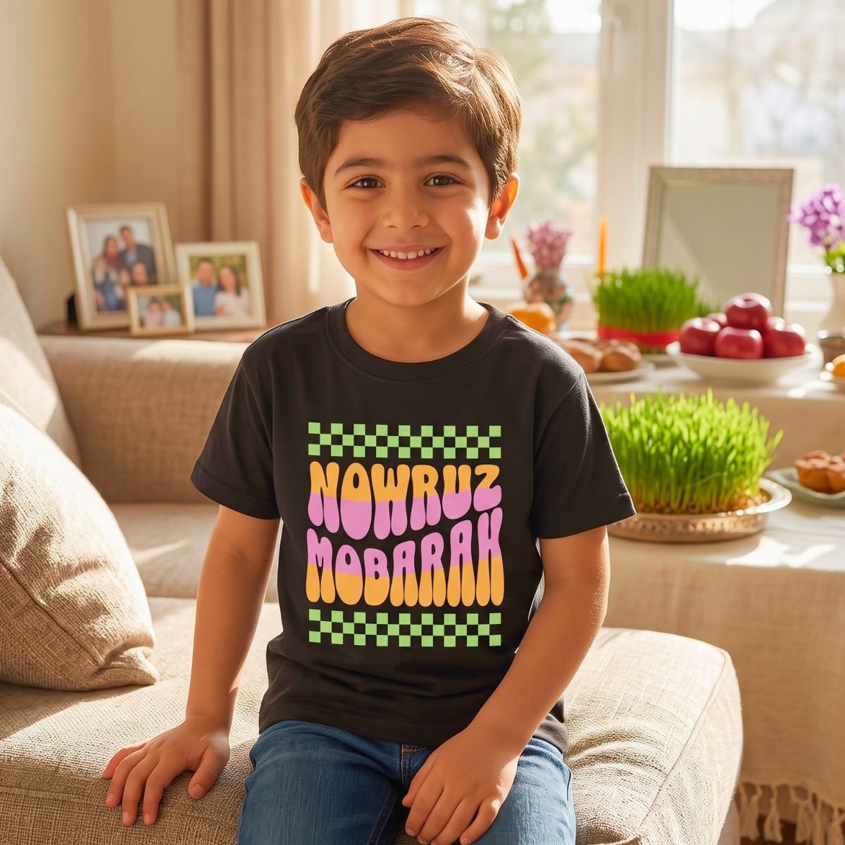 Nowruz Mobarak | Happy Iranian New Year Kids Shirt