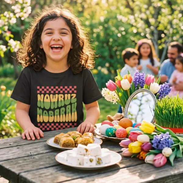 Norooz Mobarak | Happy Persian New Year Kids Shirt