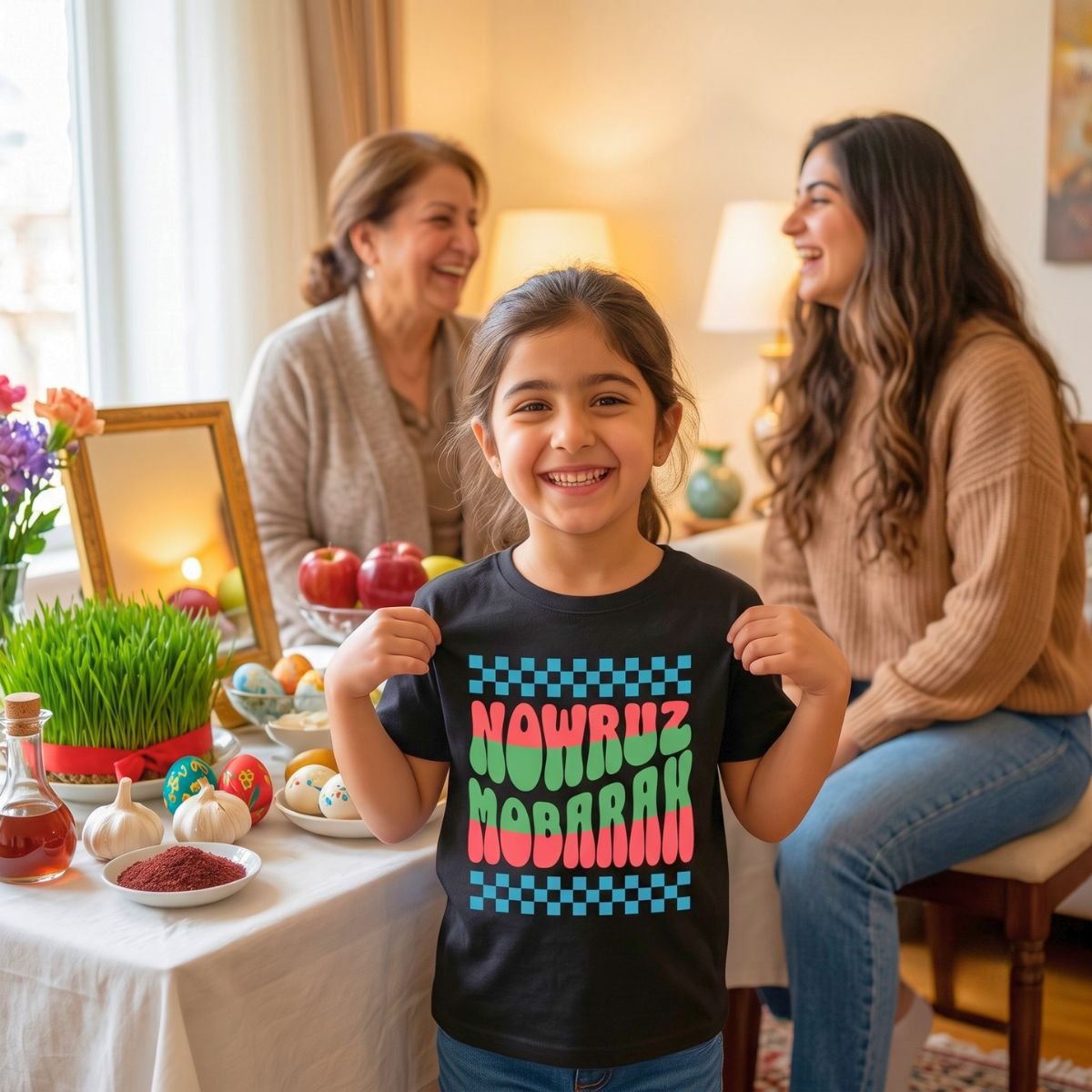 Norooz Mobarak | Happy Iranian New Year Kids Shirt
