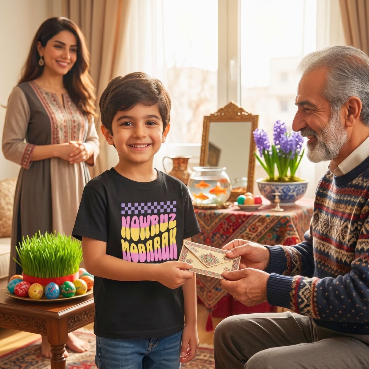 Celebrate Nowruz | Happy Persian New Year Kids Shirt
