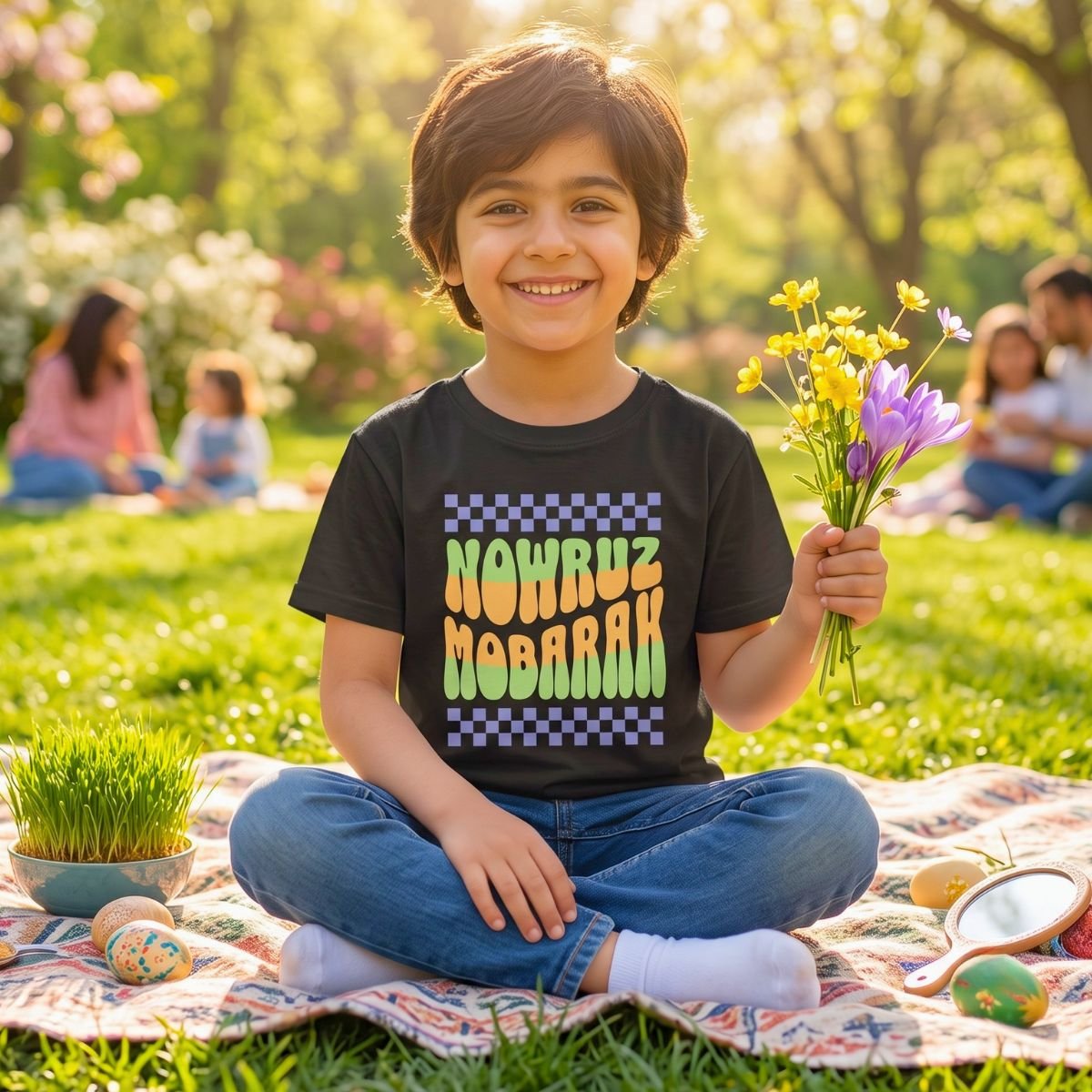 Celebrate Nowruz | Happy Iranian New Year Kids Shirt