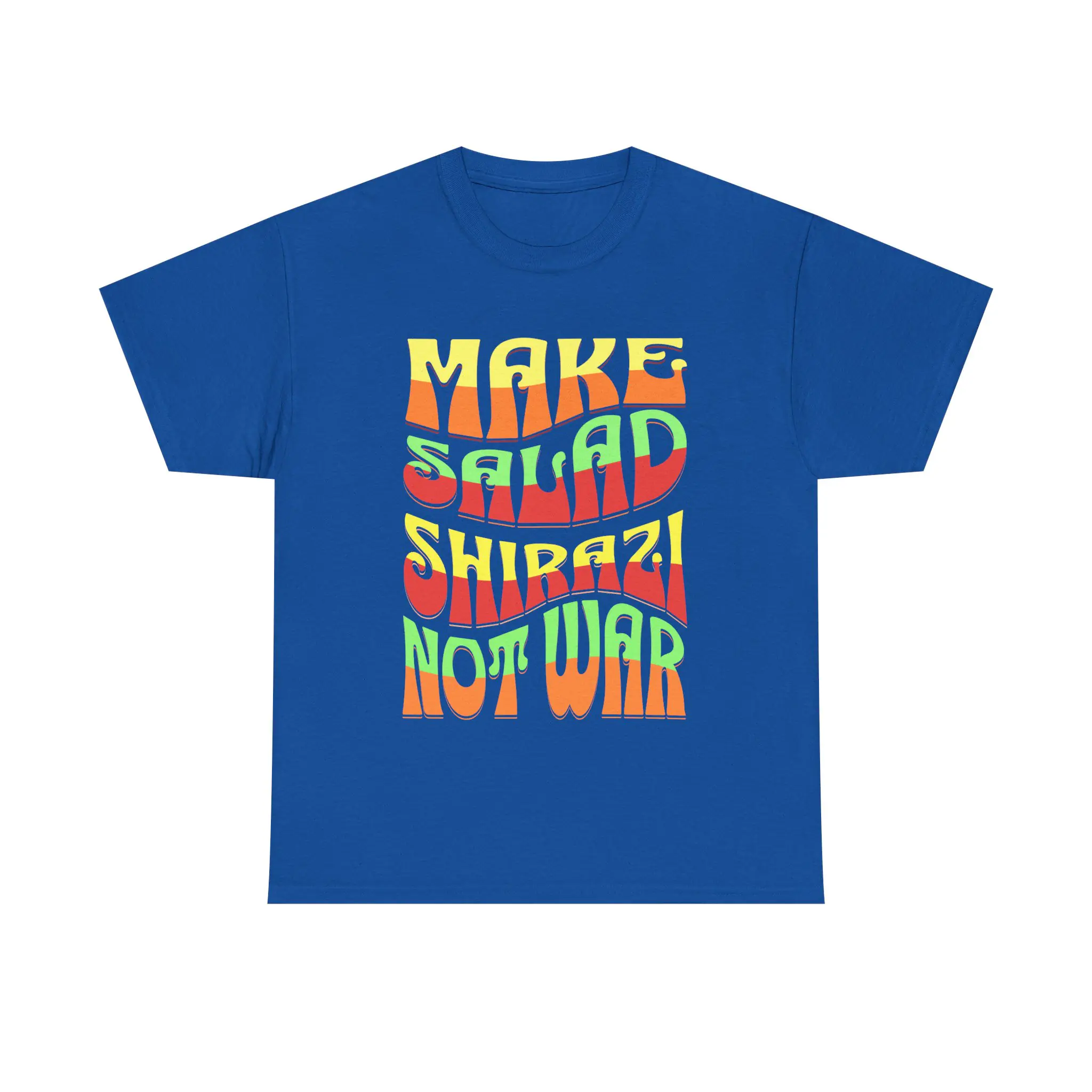 Make Salad Shirazi Not War | Funny Iranian Unisex Shirt - Image 4