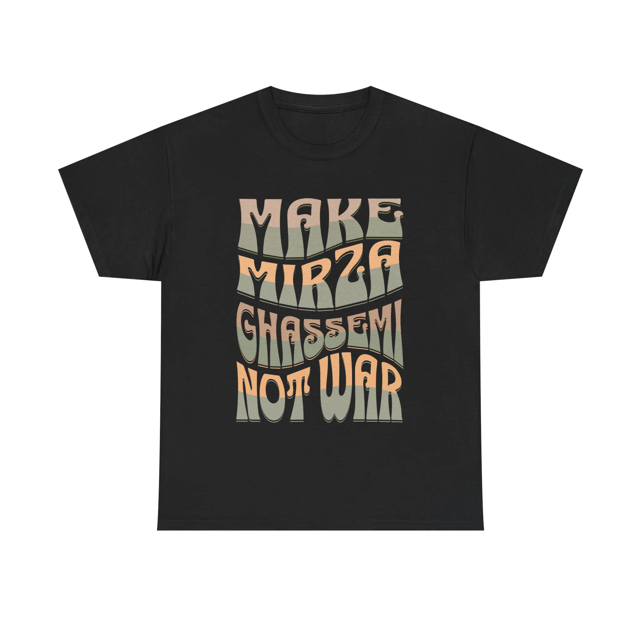 Make Mirza Ghassemi Not War | Persian Aubergine Unisex Shirt - Image 2